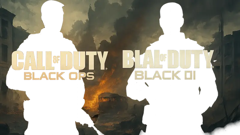 Логотипы игр Call of Duty: Black Ops 1 и Black Ops 2, символизирующие их возвращение.