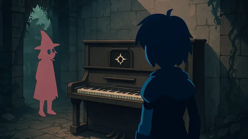 Игровой гайд по головоломке с пианино в Deltarune Chapter 4