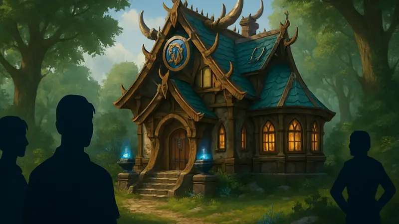 Новый красивый внешний вид дома в World of Warcraft, доступный за 40 долларов.