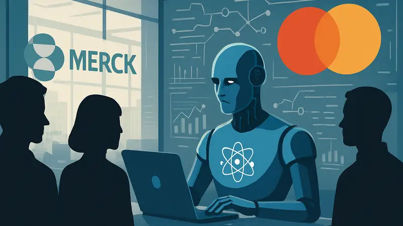 Применение AI-агентов в Merck и Mastercard, развитие ИИ в бизнесе