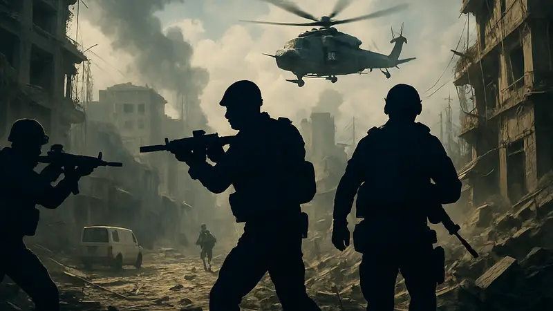 Кадры из игры Call of Duty: Modern Warfare 4, демонстрирующие боевые действия и новую графику.
