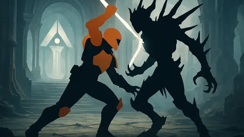 Страж Destiny 2 использует финишер против Моргета в режиме Пантеона