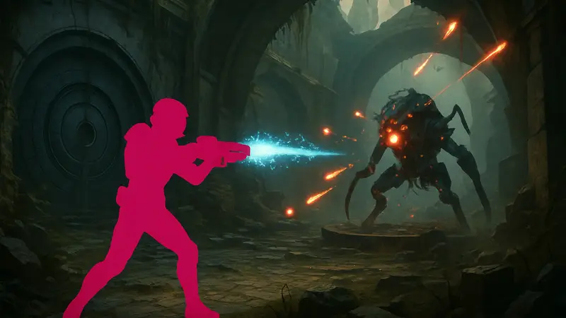 Игровой процесс Saros, рогалик-шутера от Housemarque, с элементами стрельбы и действия на PS5.