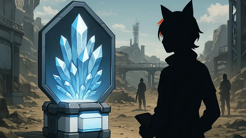 Игровой элемент Cryston в Arknights Endfield, используемый для крафта компонентов.