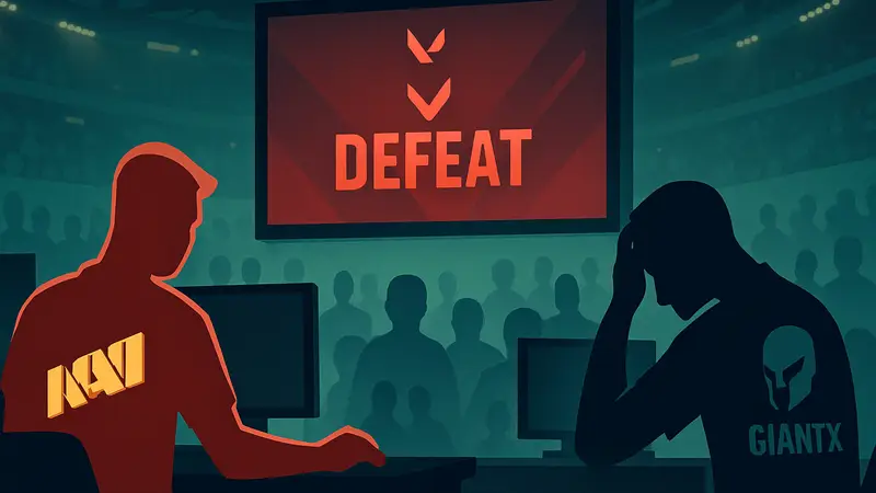 Команды NAVI и GIANTX проигрывают матчи на VCT EMEA Kickoff 2026 по Valorant.