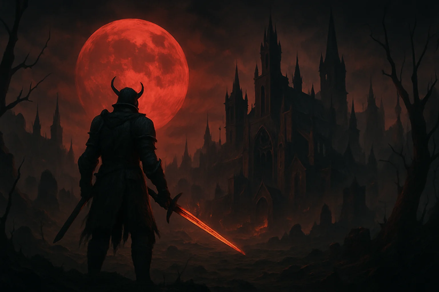Обложка или скриншот экшен-RPG Dark December с мрачными элементами.