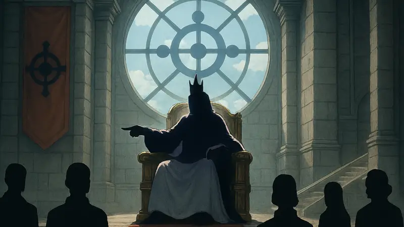 Изображение Нерона Иму из аниме One Piece, символизирующее влияние на сюжет.