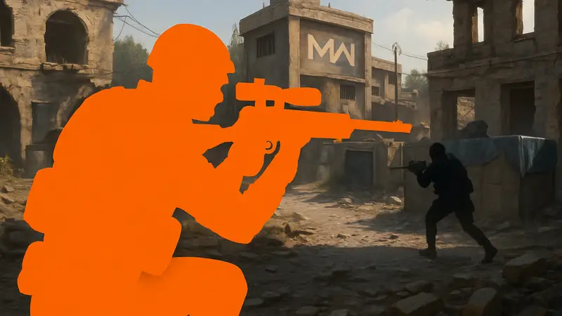 Игровой процесс Call of Duty Modern Warfare 4, режим Kill Block, Desert Eagle снайперка