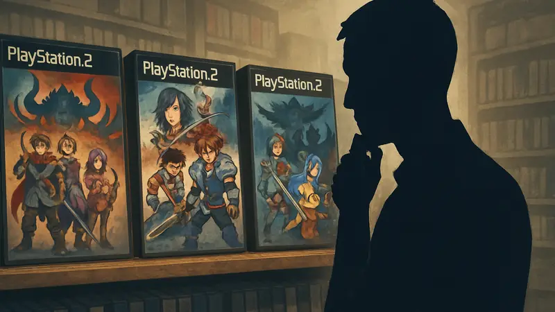 Изображение обложек плохих JRPG для PS2, которые не стоит покупать или играть