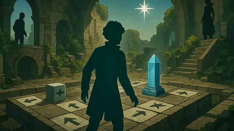 Демоверсия игры Order of the Sinking Star на Steam Next Fest с элементами головоломки.