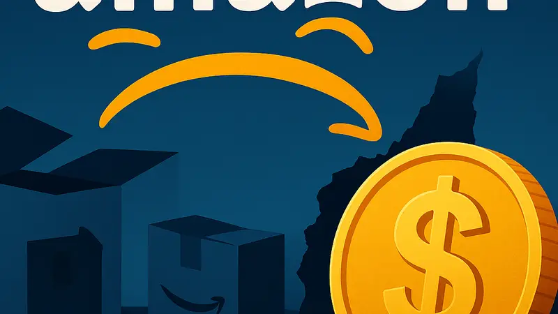 На логотипе Amazon улыбка, символизирующая проблемы с возвратами и миллиардный штраф