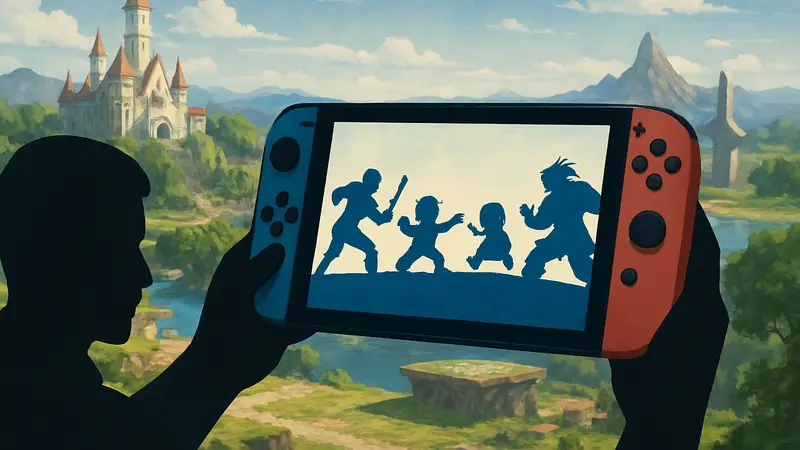Концепт Super Smash Bros. на гипотетической Nintendo Switch 2