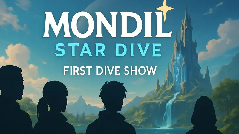 Логотип Mongil: Star Dive и анонс онлайн-шоукейса First Dive Show