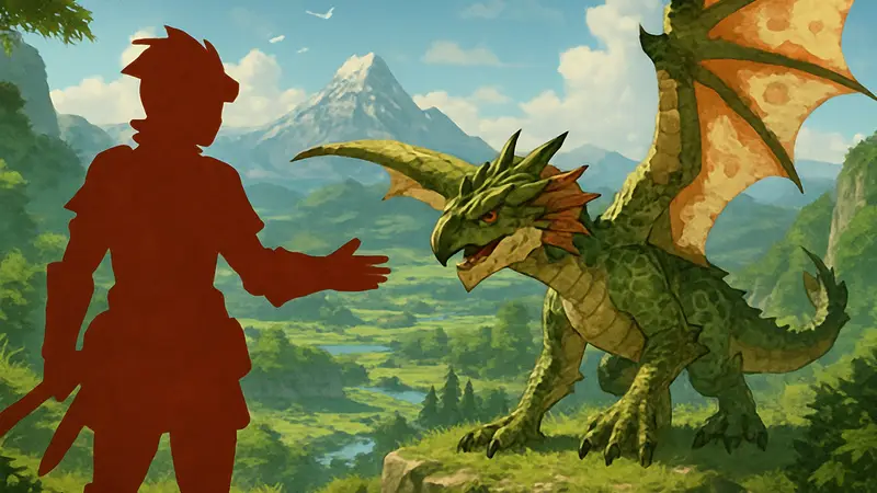 Игрок в Monster Hunter Stories 3 помогает восстанавливать популяцию Ратиан.