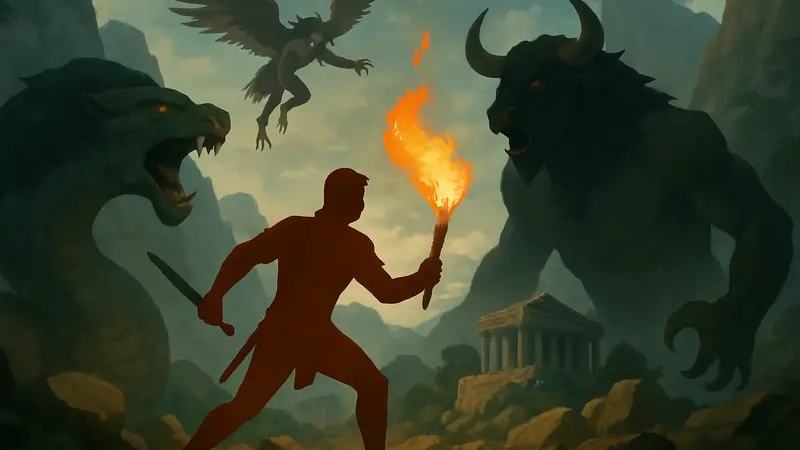 Игровой персонаж из Fate: Reawakened сражается с мифологическими существами в DLC Prometheus