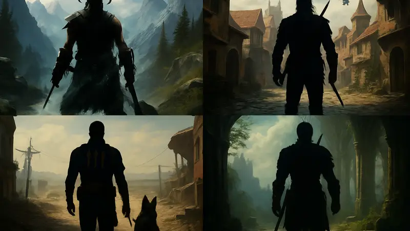 Сборник обложек культовых RPG, предлагающих глубокий реиграбельный опыт и варианты прохождения.