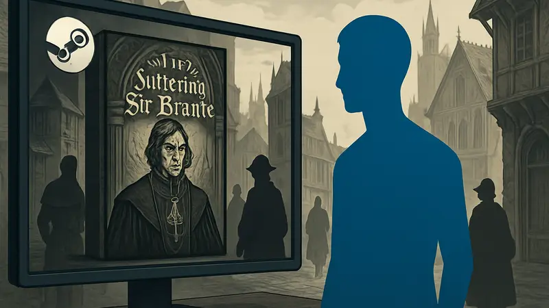 Обложка игры The Life and Suffering of Sir Brante в Steam, бесплатная RPG акция