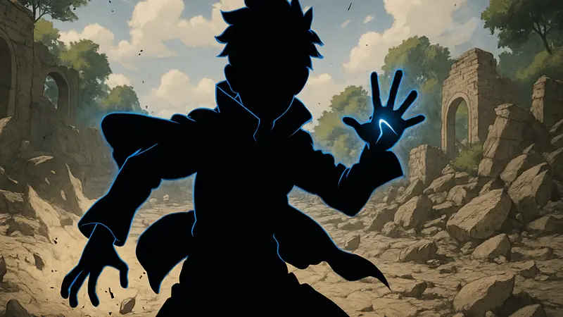 Персонаж Демон из манги Boruto: Two Blue Vortex, демонстрирующий свои способности в бою