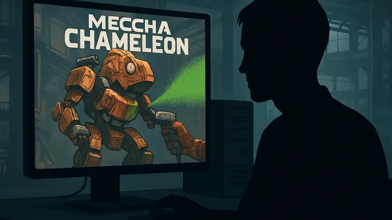 Читерская программа для игры Meccha Chameleon, портящая модели