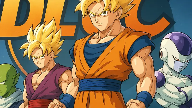 Игровые персонажи из Dragon Ball: Sparking! ZERO готовятся к битве на фоне логотипа DLC.