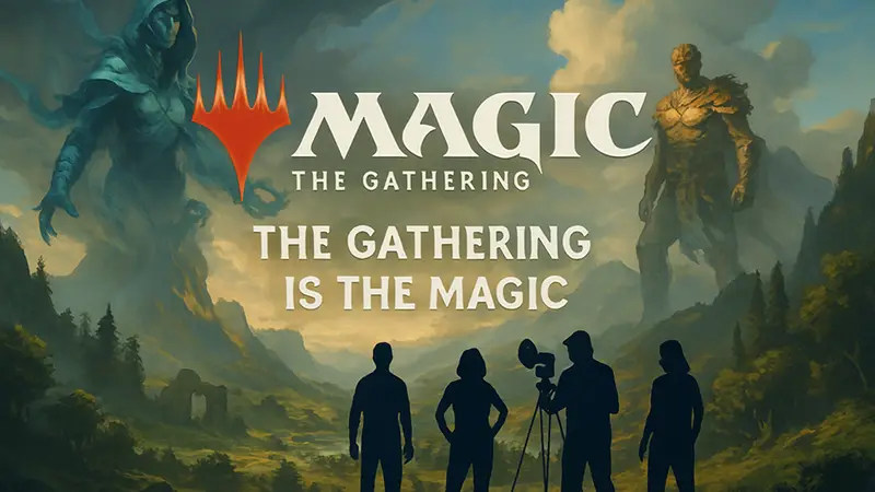 Логотип Magic: The Gathering и документального фильма «The Gathering is the Magic»