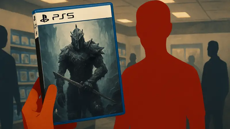 Обложка игры Mortal Shell 2 с логотипом PlayStation 5, символизирующая распроданные копии