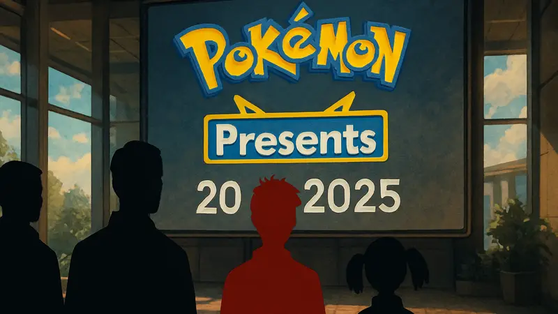 Логотип Pokémon Presents и дата анонса 27 февраля 2026