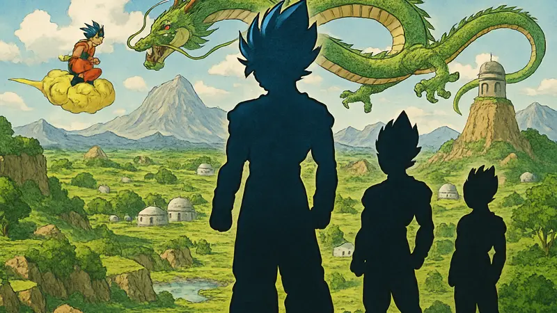 Новые иллюстрации к манге Dragon Ball Super от Тоётаро