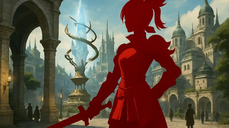 Костюм «Battlefield Rose’s Attire» генерала Беатрикс из FFIX в Final Fantasy XIV.