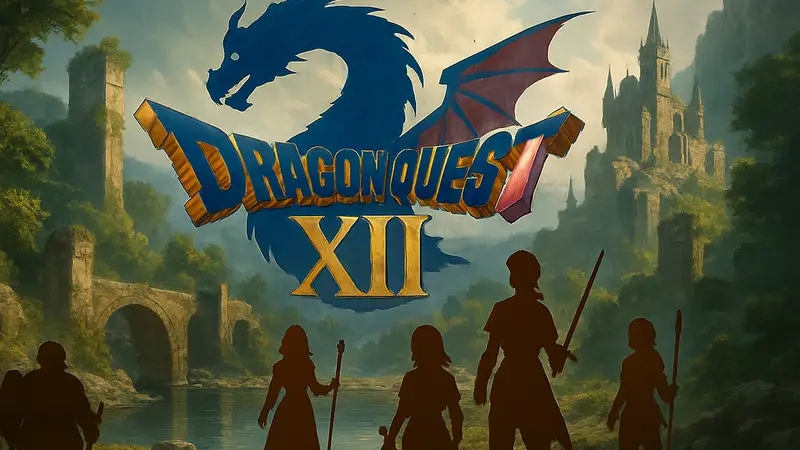Логотип Dragon Quest XII с новым подзаголовком Beyond Dreams.