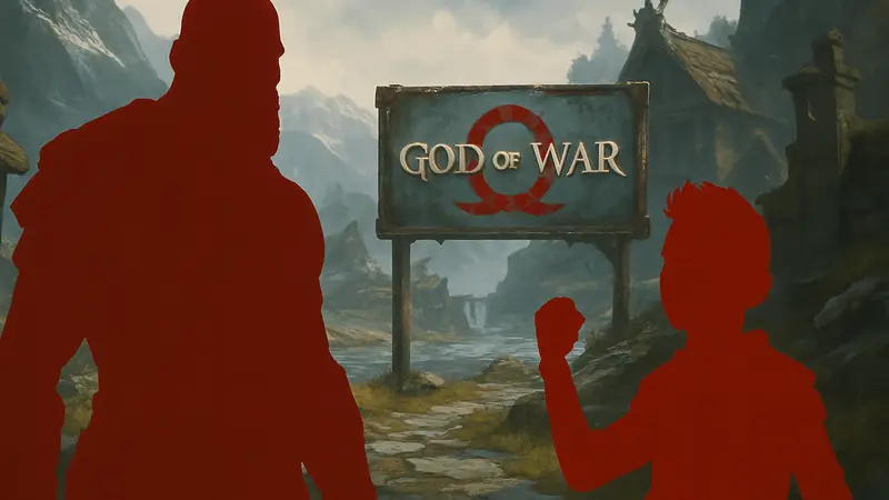 Персонажи Кратос и Атрей из игры God of War Sons of Sparta, символизирующие проблему с ко-опом.