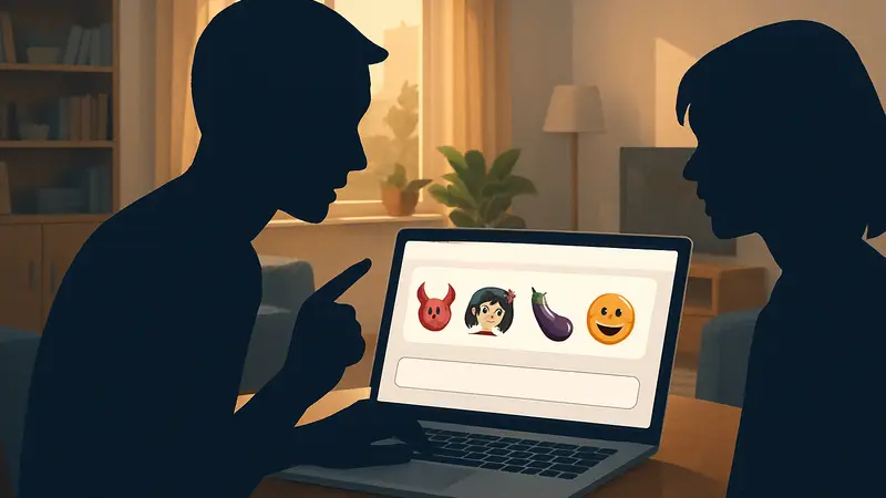 Игровой процесс Animeji, где игроки угадывают аниме по наборам эмодзи