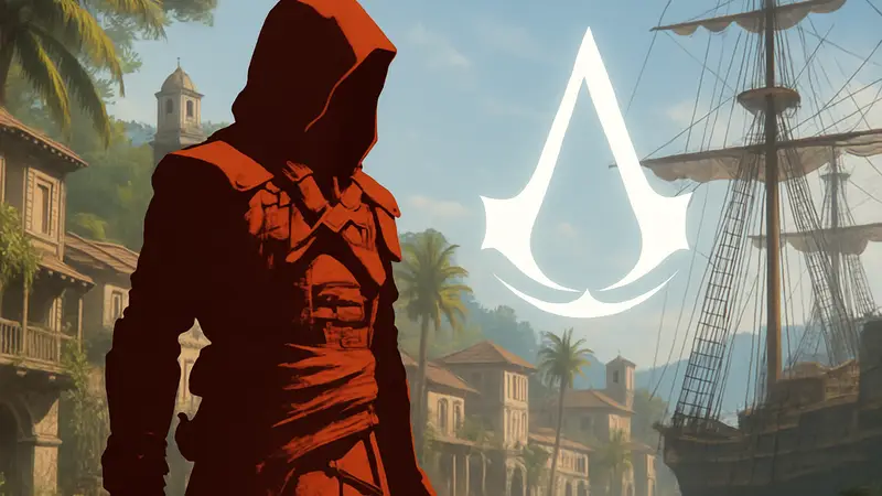 Изображение Эдварда Кенуэя из Assassin's Creed Black Flag, намекающее на новую игровую функцию.