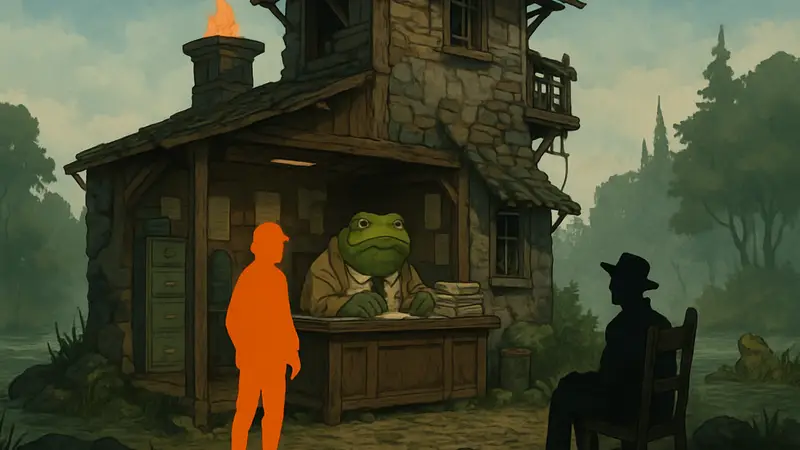 Pyre Lookout – инди-игра в стиле Disco Elysium, с графикой и персонажами.