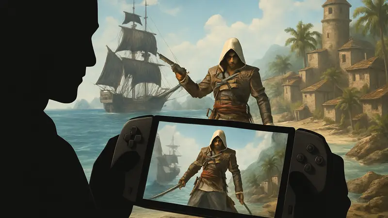 Assassin's Creed: Black Flag Resynced на экране PS Portal