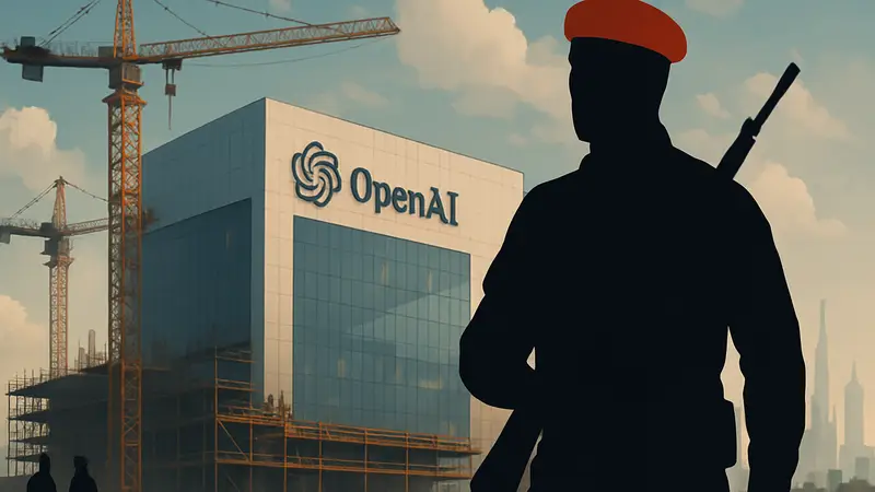 Изображение строящегося дата-центра OpenAI Stargate в Абу-Даби, ОАЭ