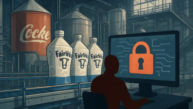 Производство молока Fairlife, принадлежащего Coca-Cola, остановлено из-за кибератаки вымогате