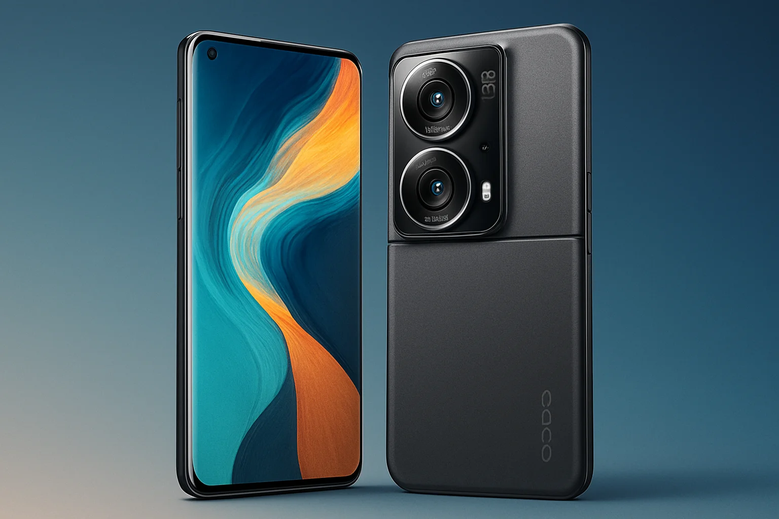 Рендеры смартфона Oppo Find X9 Ultra, показывающие его дизайн с двумя 200-мегапиксельными камерами и разделенной задней крышкой.