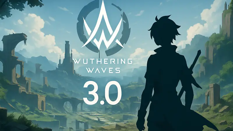 Логотип или скриншот обновления 3.0 игры Wuthering Waves