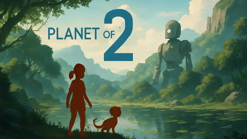 Логотип Planet of Lana 2 с датой релиза и анонсом демо
