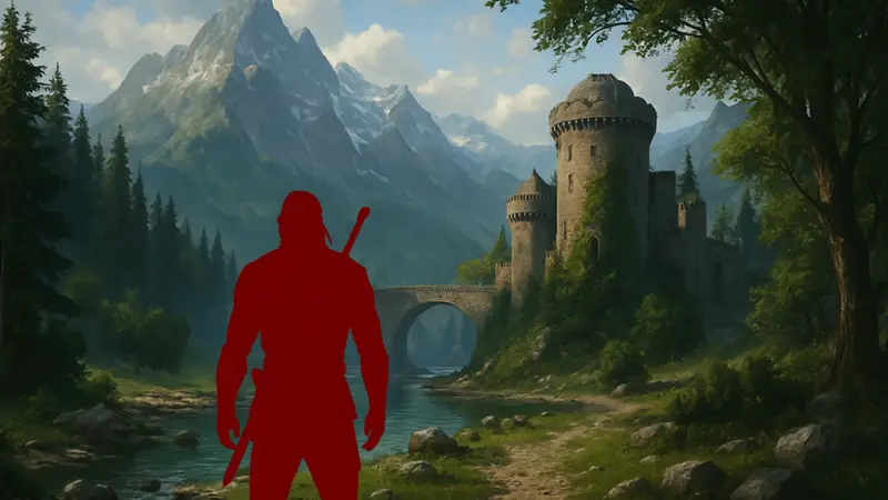 Скриншот или концепт-арт из технодемки The Witcher 4, демонстрирующий графику