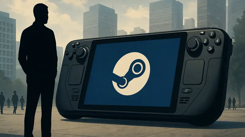 Изображение Steam Machine или Steam Deck, символизирующее стратегию продаж Valve на рынке консолей.