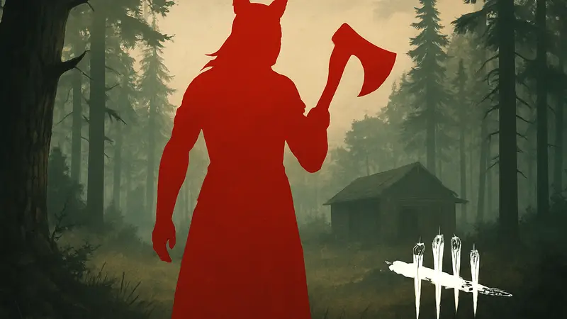 Лучшие билды на Охотницу в Dead by Daylight, персонаж The Huntress с топором