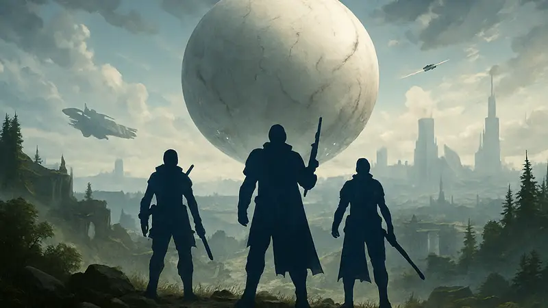 Обложка Destiny 2 Legacy Collection, доступной подписчикам PS Plus Extra на PlayStation