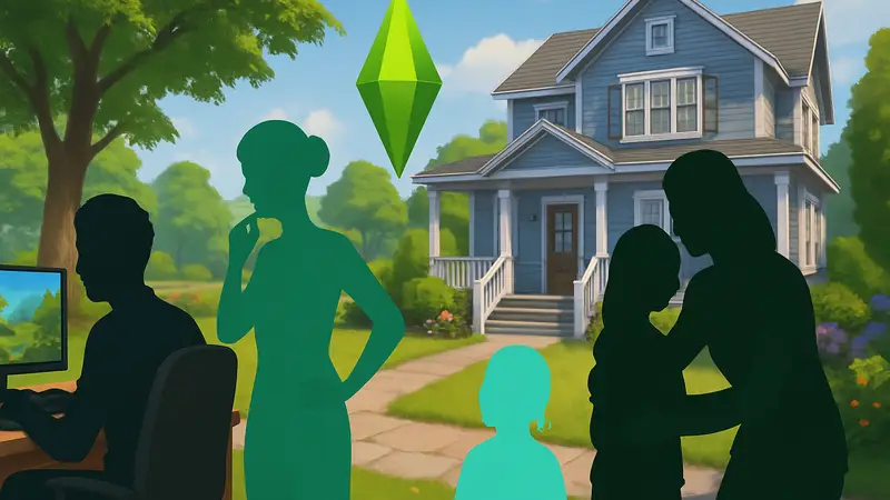 Игровой процесс и персонажи The Sims 4 Not So Berry Challenge