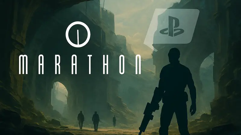 Логотип игры Marathon от Bungie на фоне State of Play