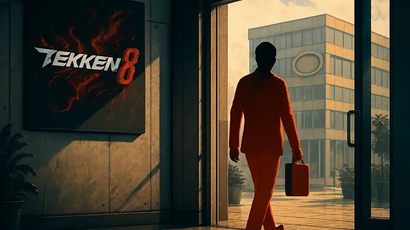 Логотип Tekken 8 и Кохей Икада, директор, покидающий Bandai Namco