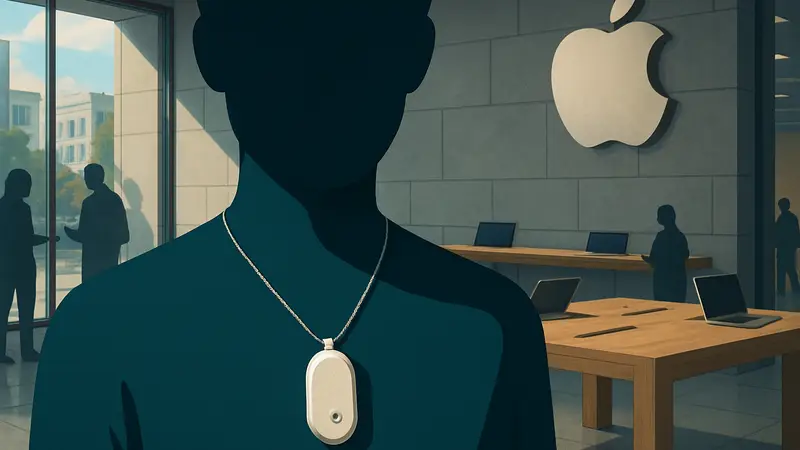 Кулон-диктофон Taya, разработанный бывшим инженером Apple, для голосовых заметок.