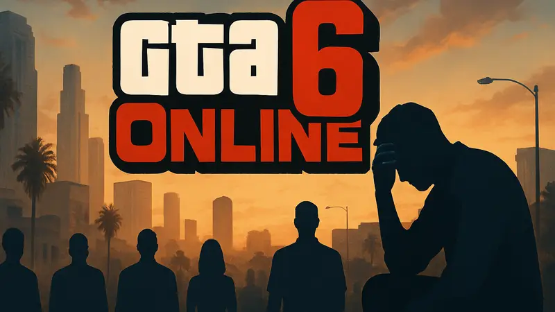 Логотип GTA 6 Online, символизирующий беспокойство фанатов по поводу новой модели монетизации и изменений