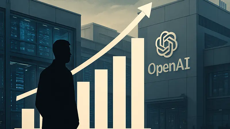 График роста инвестиций OpenAI в ИИ на фоне дата-центров